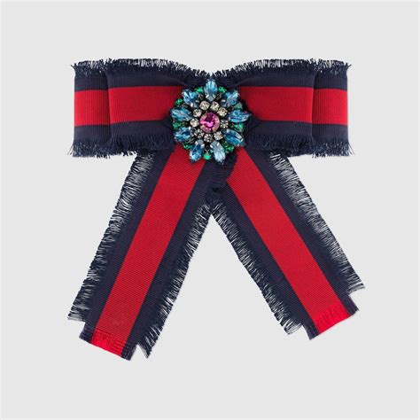 gucci sweater ribbon|Gucci Brooches .